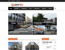 Tablet Screenshot of mypj.com.my